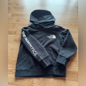 The North Face Charcoal Hoodie with Logo